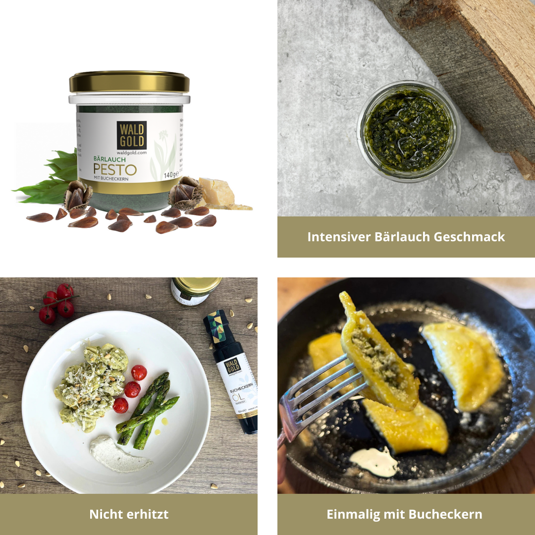 bärlauch pesto aufbewahren Bärlauch Pesto mit Bucheckern – WALDGOLD