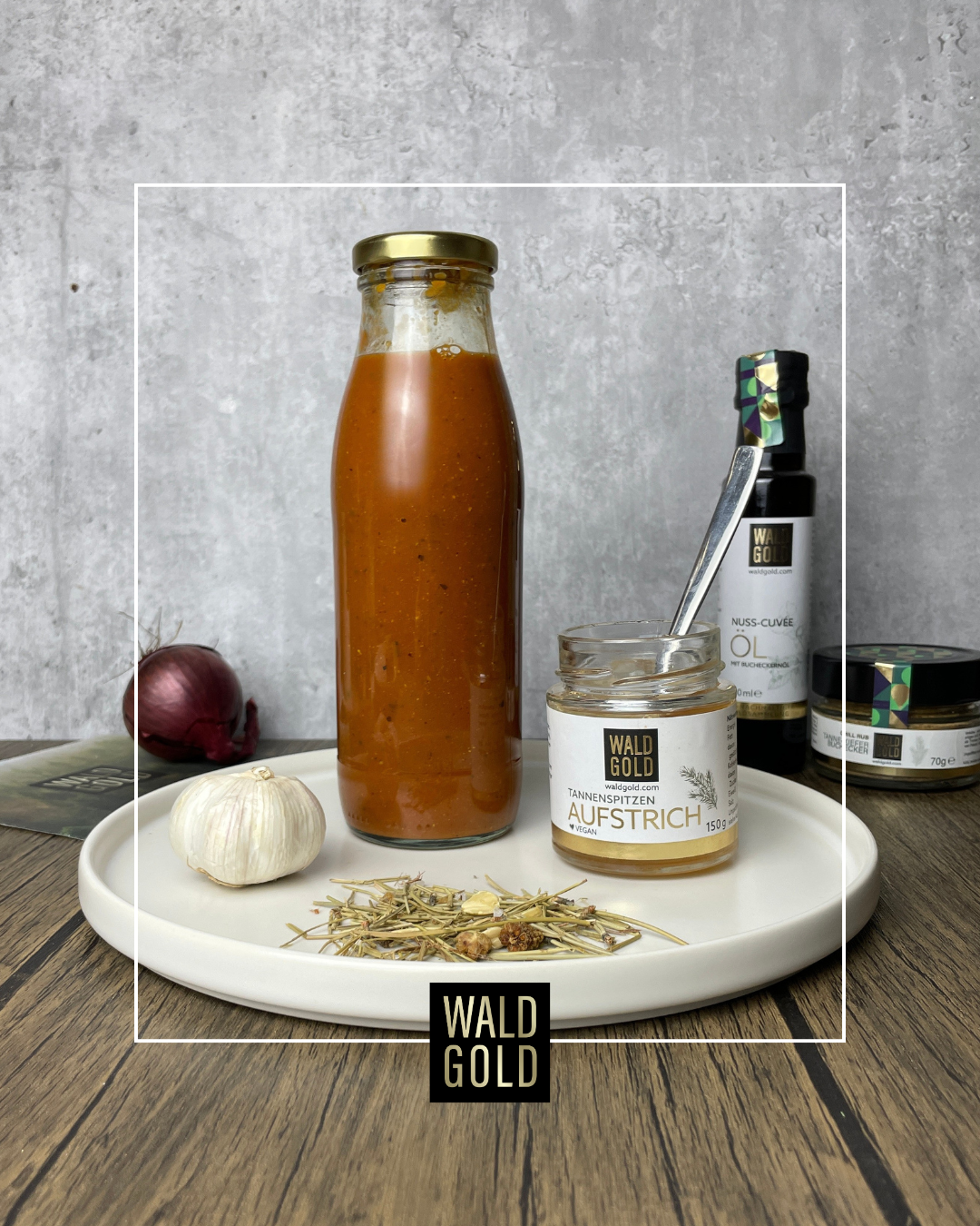 Currywurst-Sauce mit Waldaroma