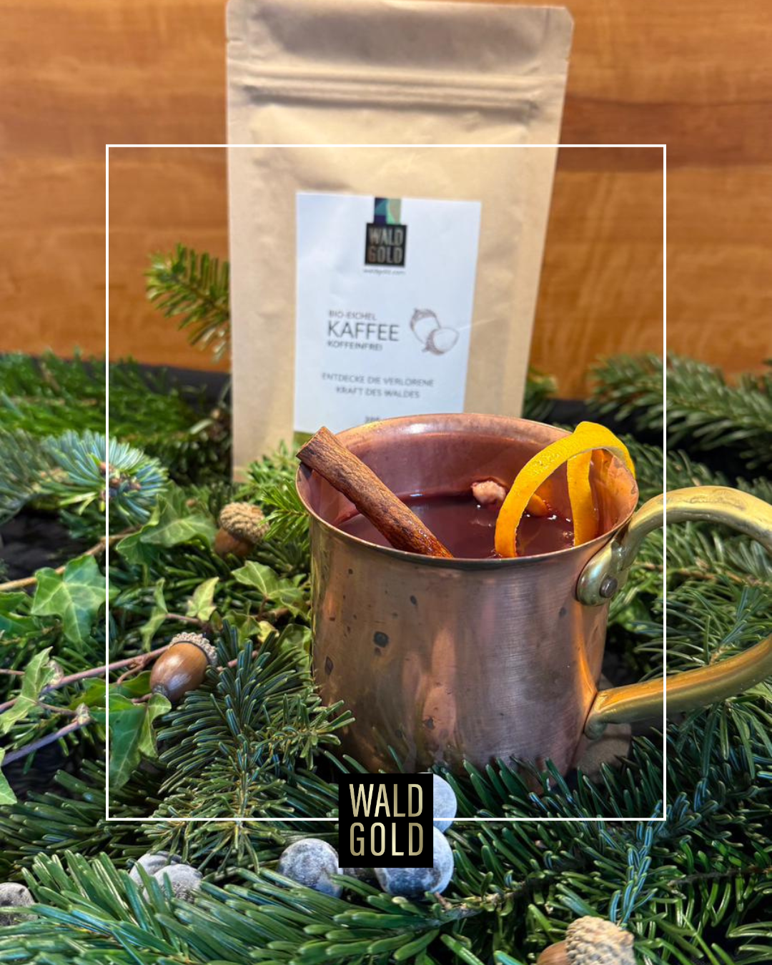 Eichel & Dorn - Alkoholfreie Wald-Weinbegleitung mit Eichelkaffee & Schlehen