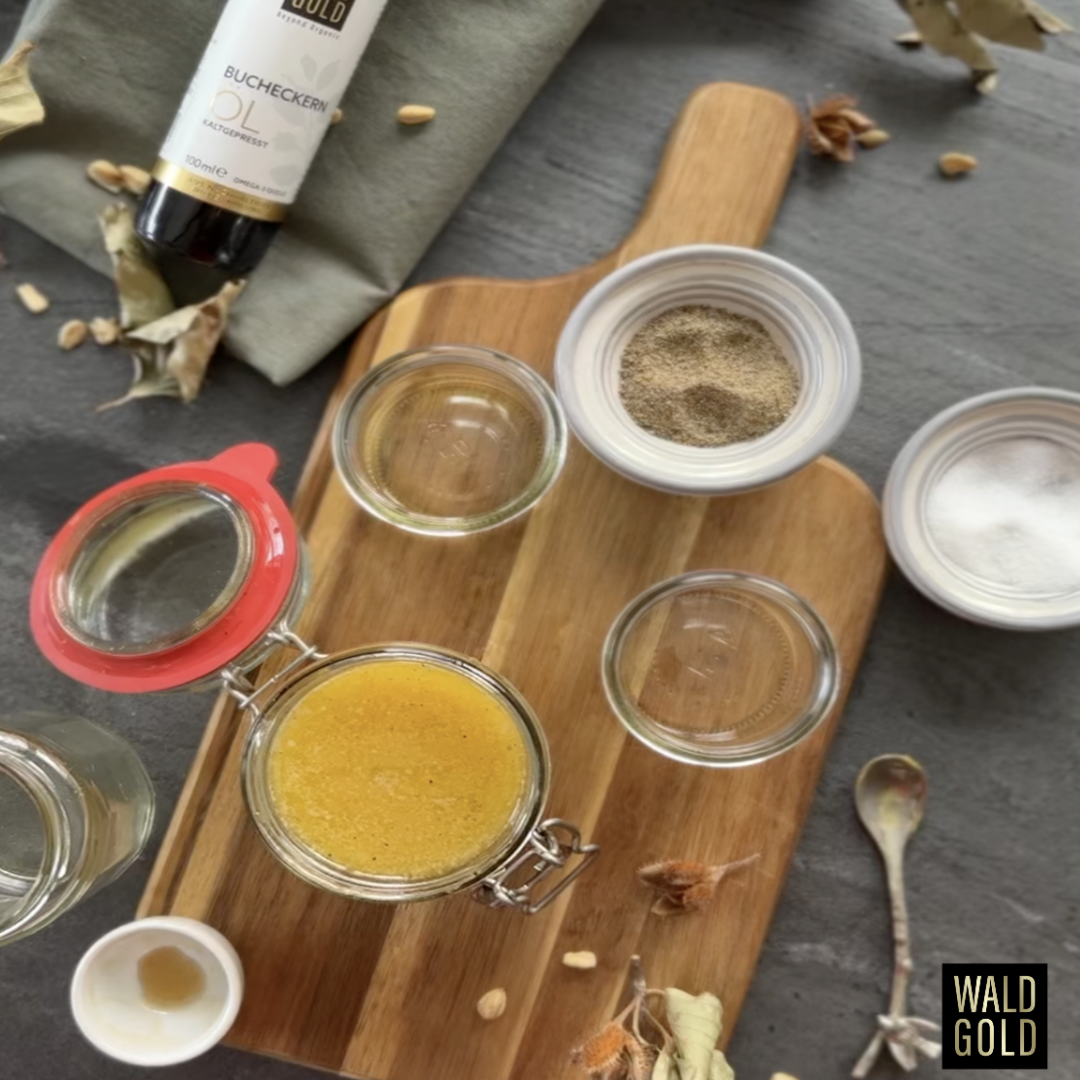WALDGOLD Basis-Vinaigrette mit kaltgepresstem Bucheckernöl