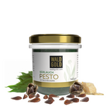 Wild garlic pesto with beechnuts