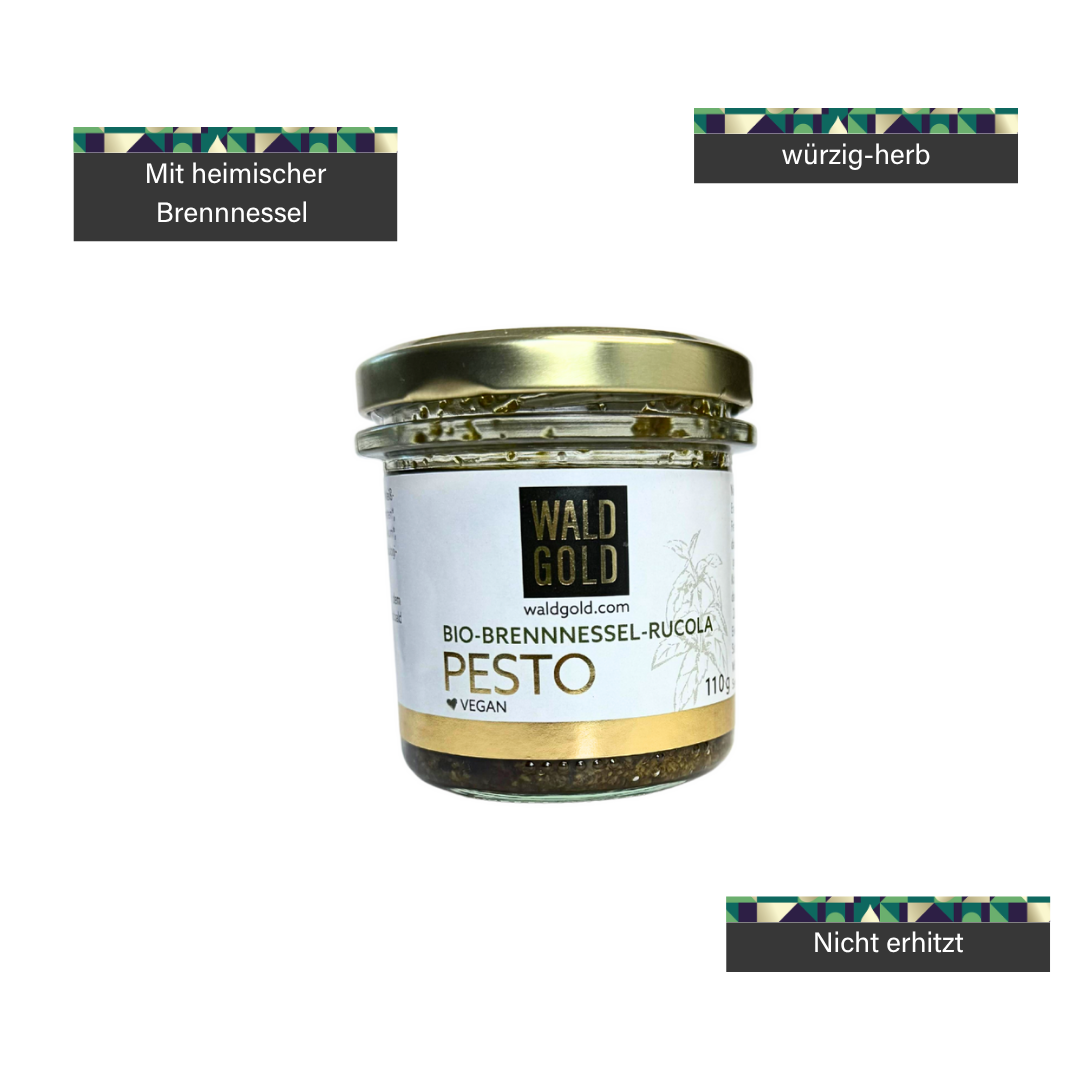 WALDGOLD Bio Brennessel Pesto