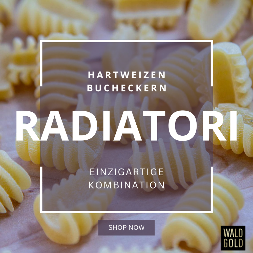 
                      
                        Radiatori Hartweizen Bucheckern
                      
                    